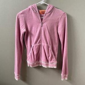Pink Juicy Couture Velour Hoodie